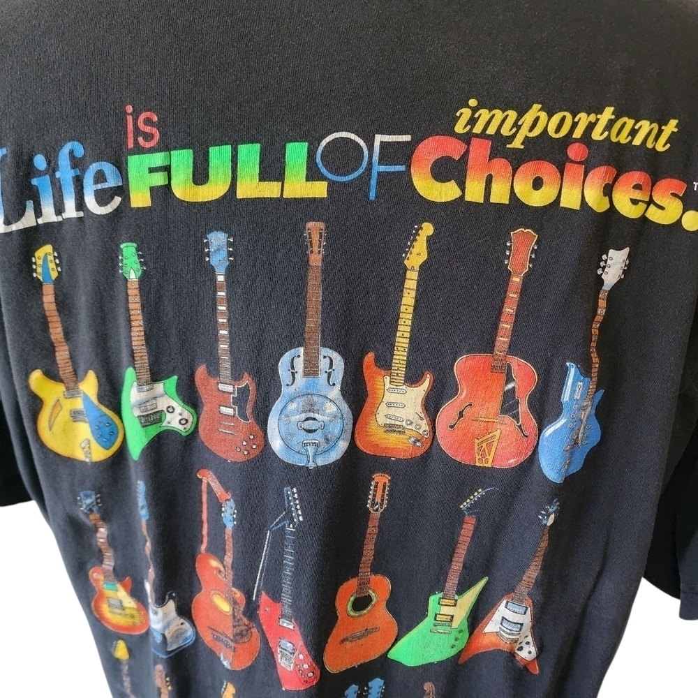 Vintage Delta Pro Weight Guitar Graphic Tee - XL* - Picture 5 of 6